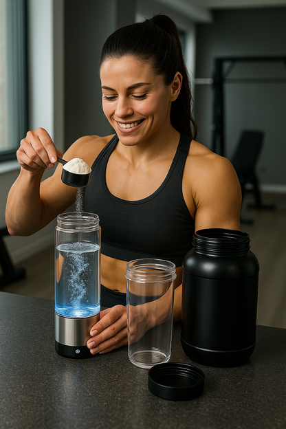 Hydrogen Health Technology - Antioxidant-Rich Water Powered by Titanium Precision
